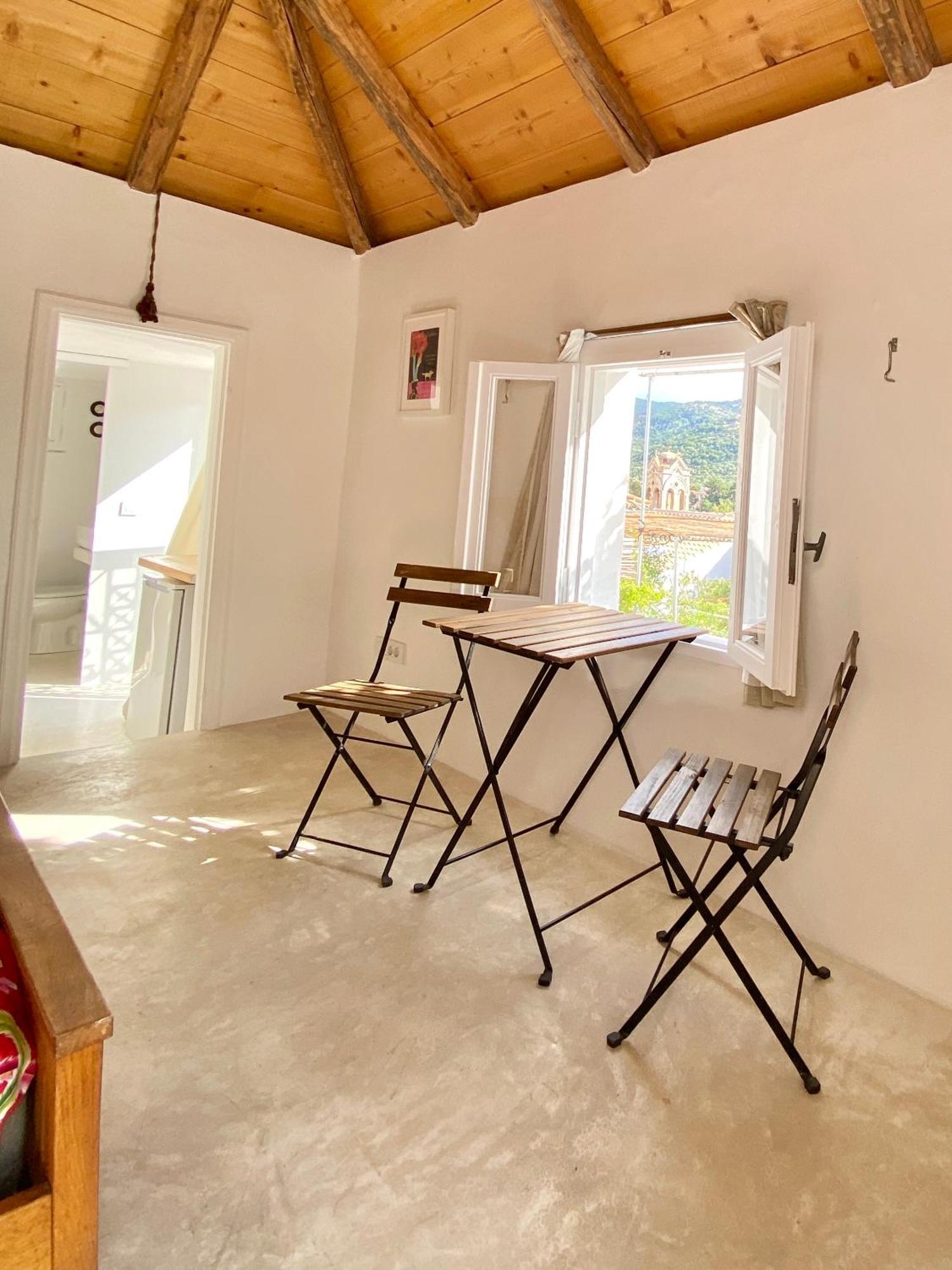 Stylish Vathy Studio With Sea View Exteriör bild