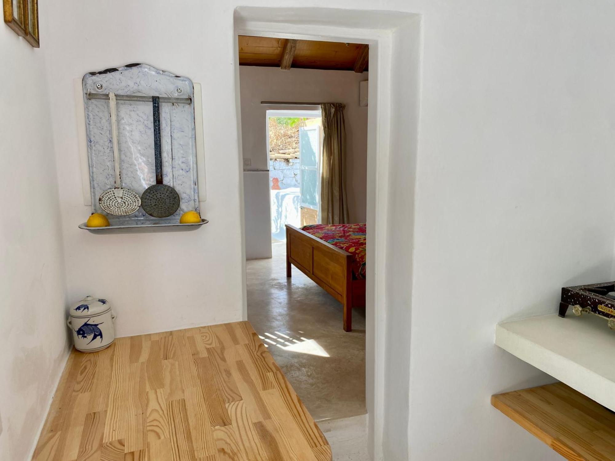 Stylish Vathy Studio With Sea View Exteriör bild